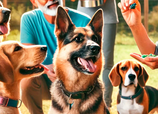 Clase Grupales de Obediencia canina